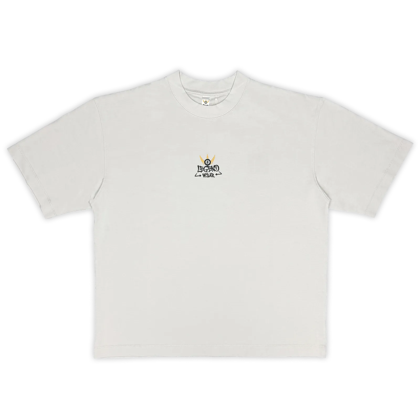 Spider Precision Oversized Graphic Tee – Cream