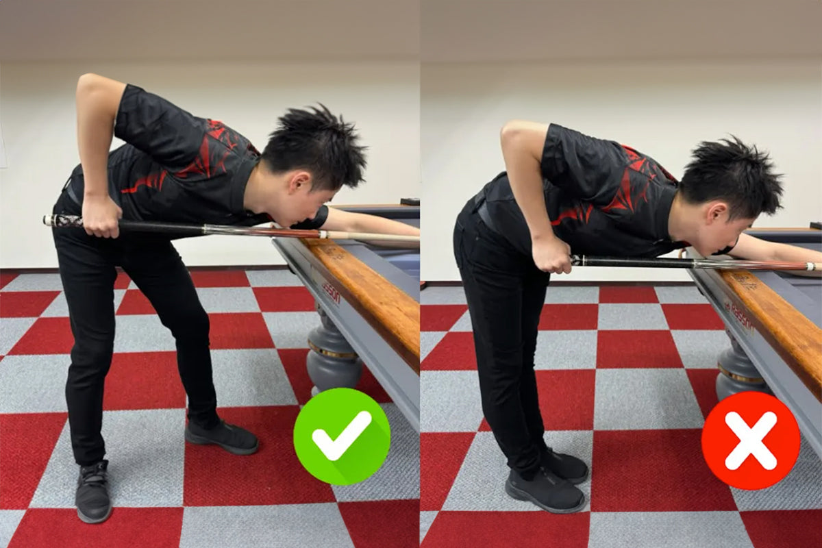 KO PIN YI's Billiards Teaching: Pool Stance Basics