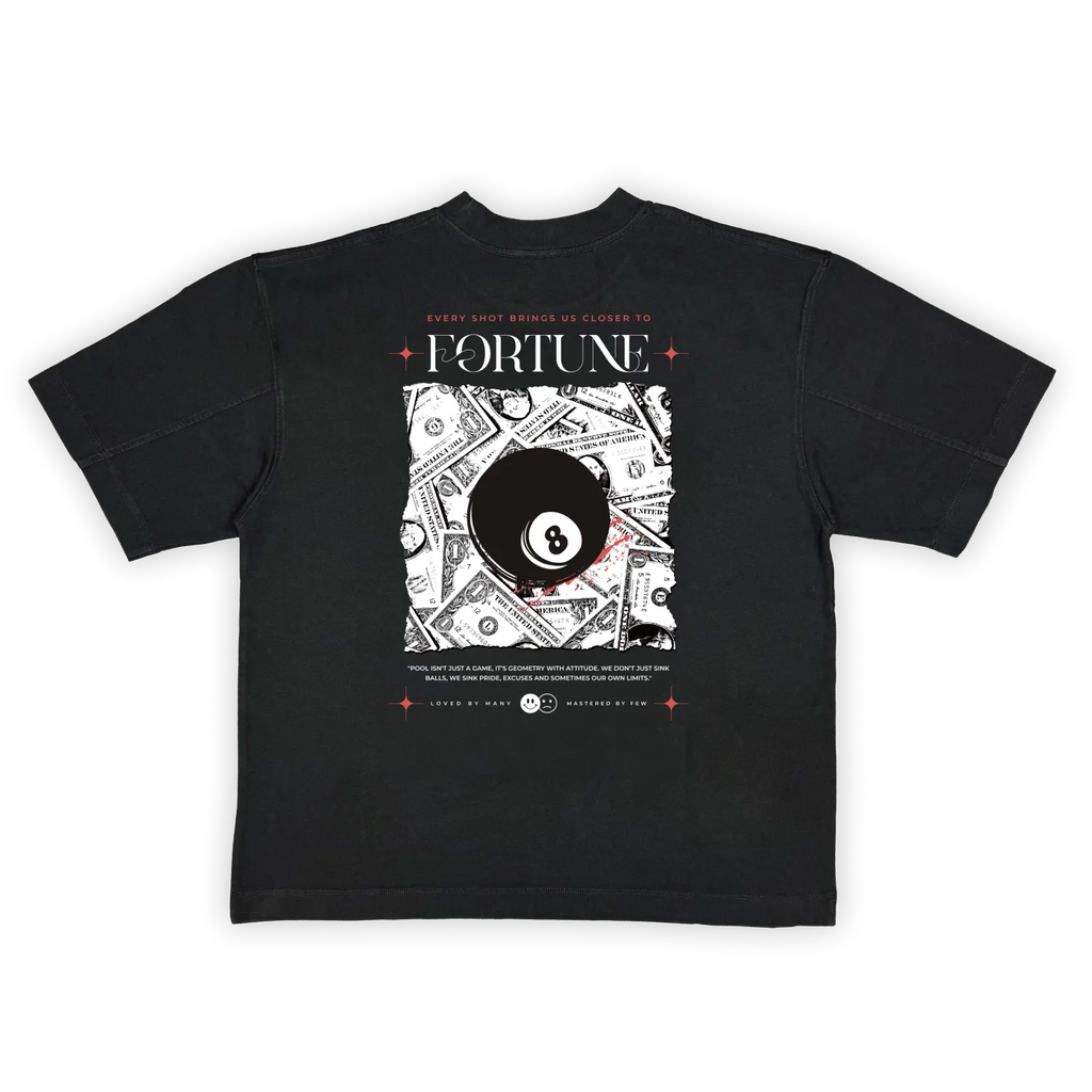 ★BABYL-LEGEND-L FORTH TEE XLサイズ 8 Ball Fortune Oversized Graphic Tee - Black
