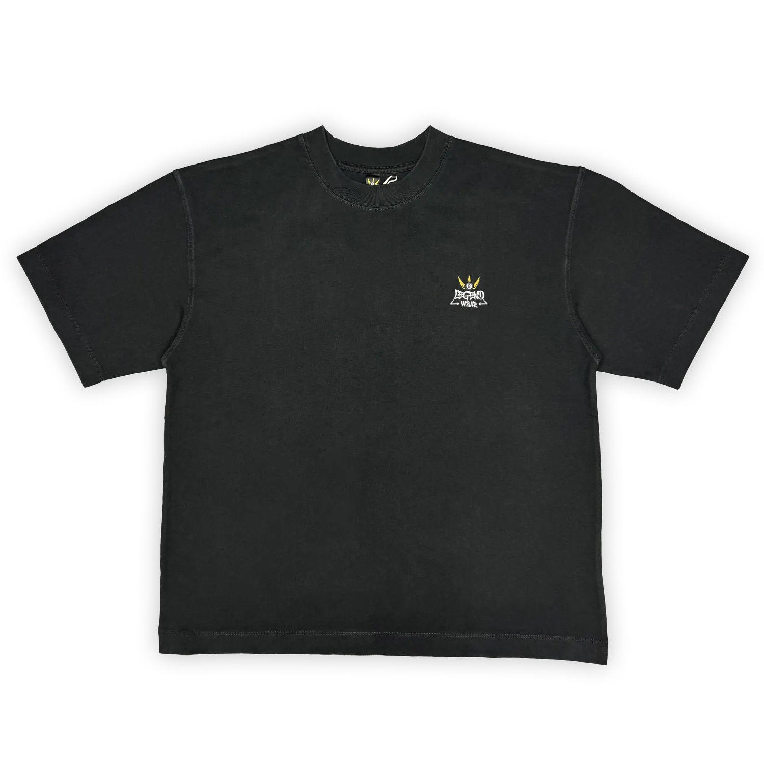 8 Ball Fortune Oversized Graphic Tee - Black